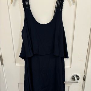 Maeve Navy Blue Sleeveless Dress